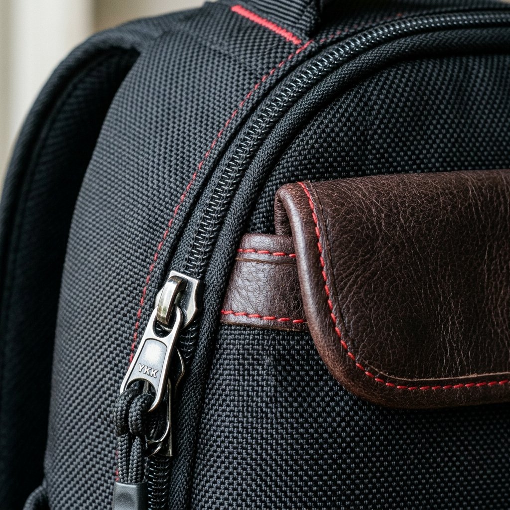 Samsonite Pro-DLX 5 Detailaufnahme Stitching
